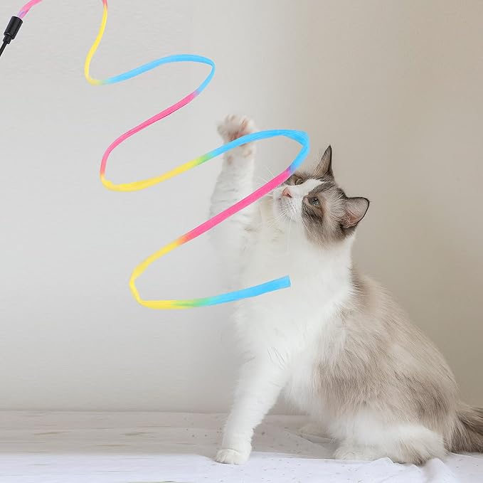 Cat Wand Rainbow Toy - Image 2