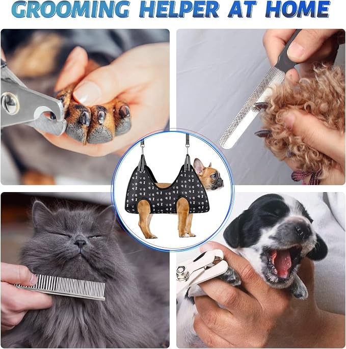 Pet Dog Grooming Hammock Harness - Image 6