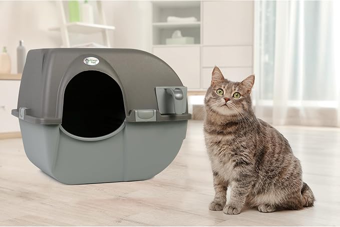 Omega Paw NRA15 Self Cleaning Litter Box Regular Size - Image 8