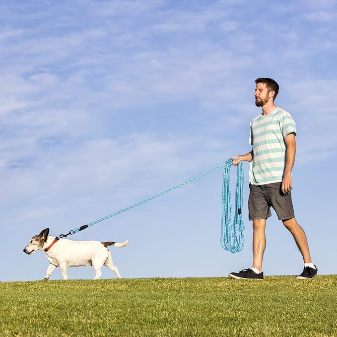 Long Dog Leash for Training 15Ft-Reflective Nylon Rope - Image 6