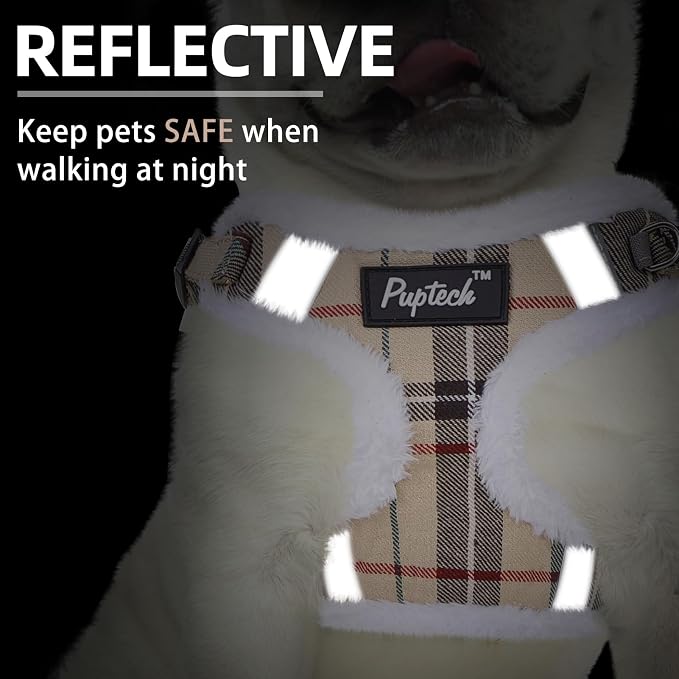 PUPTECK Dog Harness and Leash Set Small Sized, Step in No Pull Adjustable Puppy - Image 4