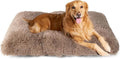 EHEYCIGA Fluffy Dog Crate Bed for Extra Large Dogs, Plush Faux Fur Crate Pad by EHEYCIGA