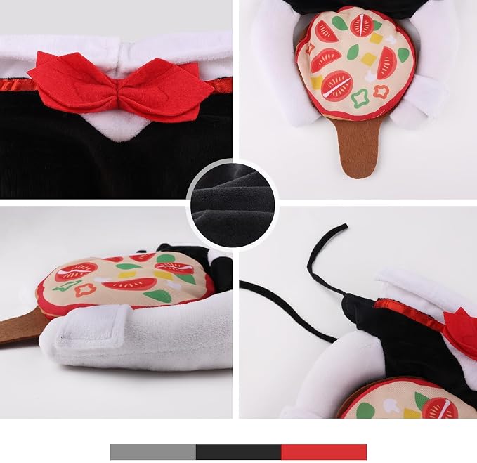 NACOCO Dog Halloween Waiter Costume - Image 2