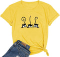 NIUBIA Women's T Shirts Summer Tops Simple Heart Graphic Shirts Sayings Short by NIUBIA