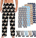 Custom Couple Pajama Pants Sock by FUNAO
