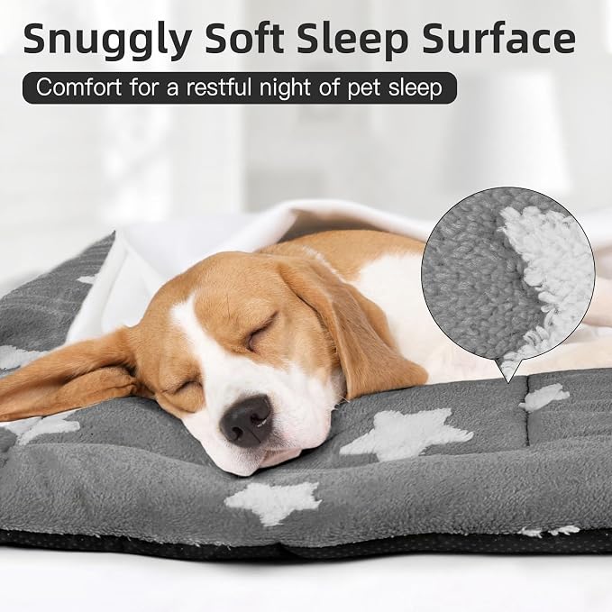 Mora Pets Dog Crate Pad Kennel Dog Bed Mat - Image 2