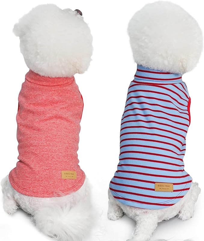 KYEESE 2Pack Dog Sweater Pullover Dog Sweaters by KYEESE