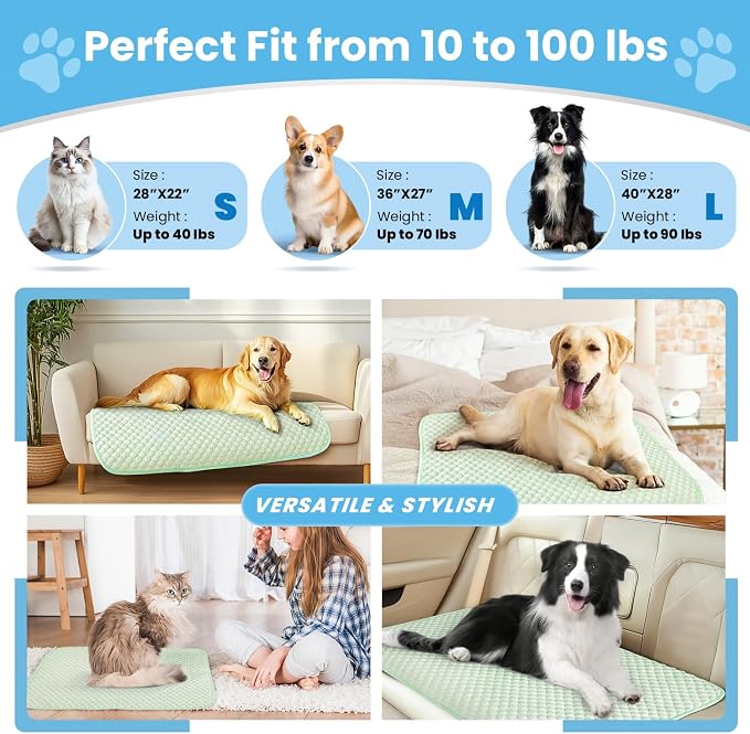 Mora Pets Dog Cooling Mat Breathable Cooling Pad - Image 4