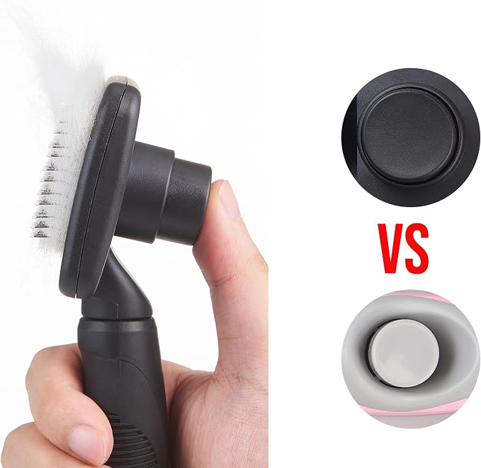 Self Cleaning Slicker Brush for Dogs& Cats, Skin Friendly Grooming Brush for - Image 7