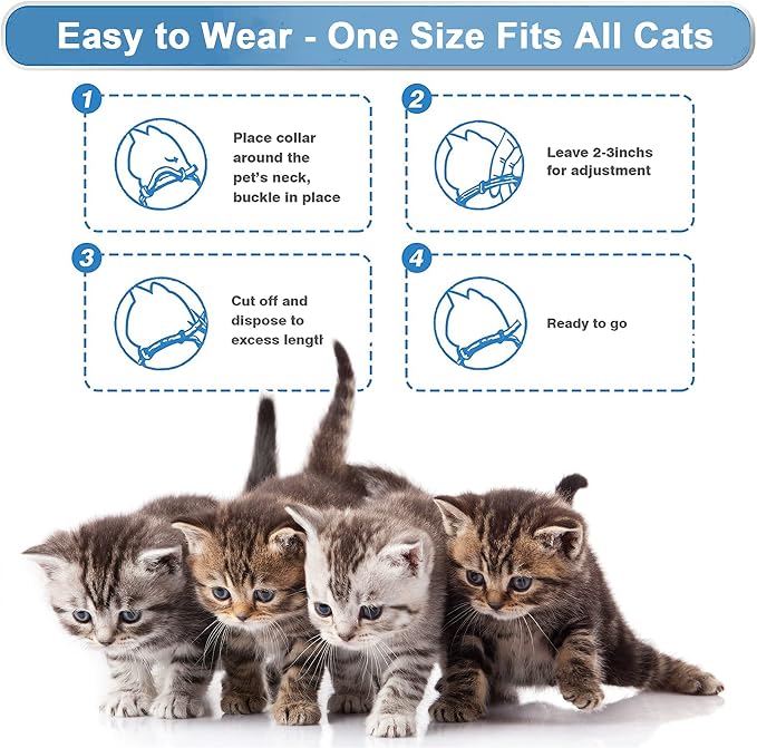 Wustentre 3 Pack Adjustable Anxiety Collar - Image 5