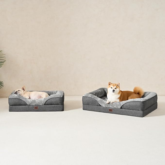 EHEYCIGA Orthopedic XL Dog Bed for Large Sized Dog, Waterproof Liner & Washable - Image 8
