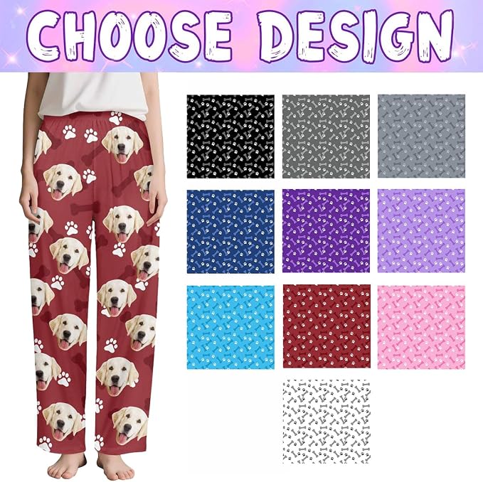 Custom Couple Pajama Pants Sock - Image 2