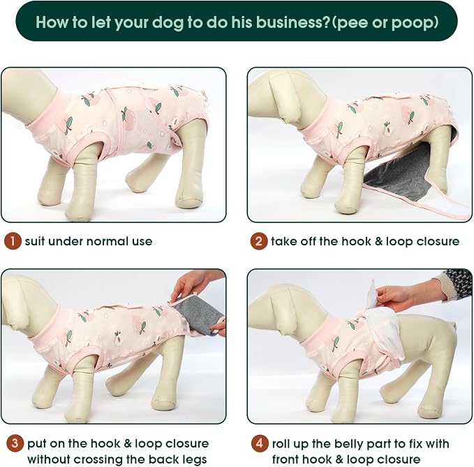 Kuoser Recovery Suit for Dogs Cats After Surgery, Professional Pet Recovery - Image 4
