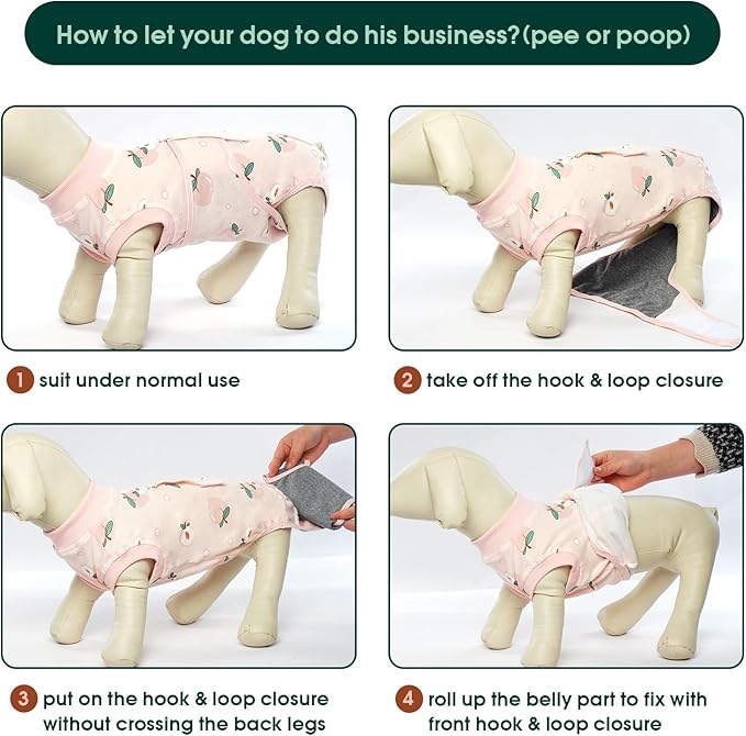 Kuoser Recovery Suit for Dogs Cats After Surgery, Professional Pet Recovery - Image 4