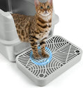 Cat Litter Box Ramp, Litter Box Step Mat by Bartuke