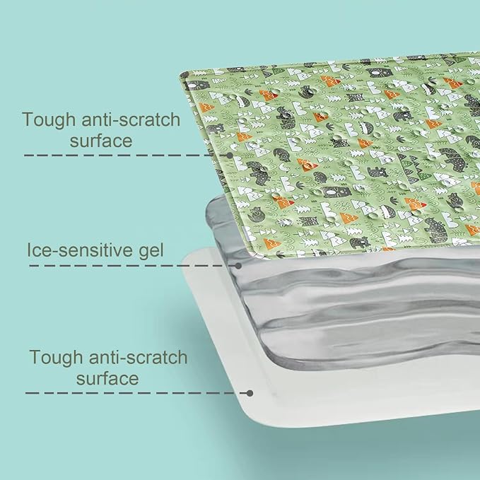 Dog Cooling Mat, Pet Self-Cooling Mat Pad Bed - Image 3