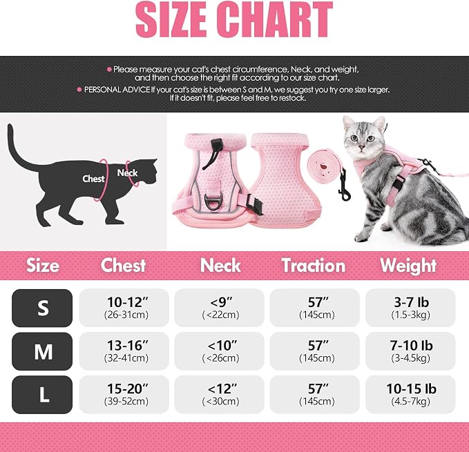 Cat Harness and Leash Set - Image 6