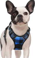 rabbitgoo Dog Harness No-Pull, Comfortable Padded Plaid Harness by rabbitgoo