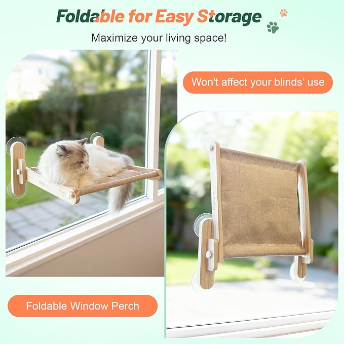 Foldable Cat Window Perch - Image 3