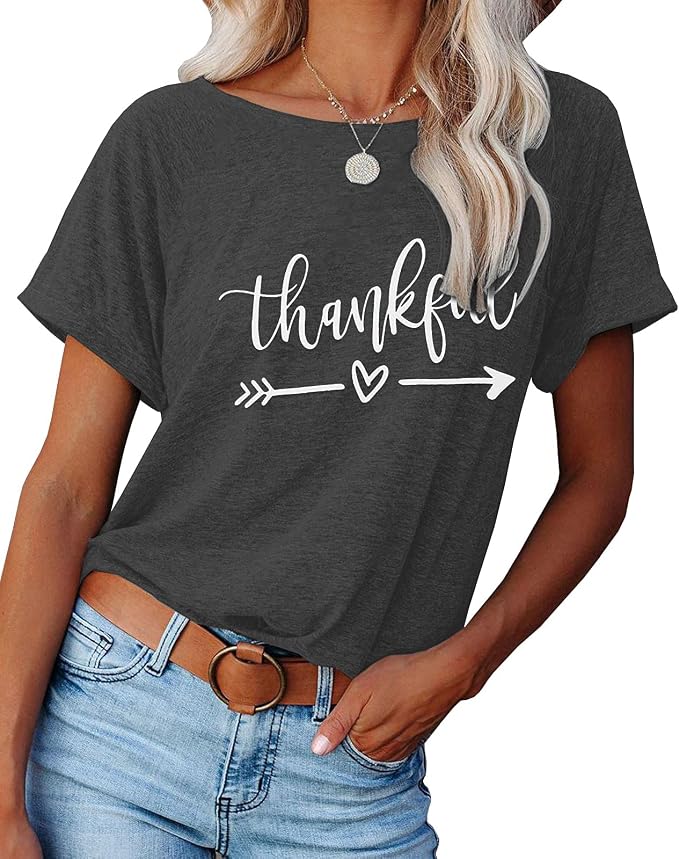 NIUBIA Women's T Shirts Summer Tops Simple Heart Graphic Shirts Sayings Short - Image 2