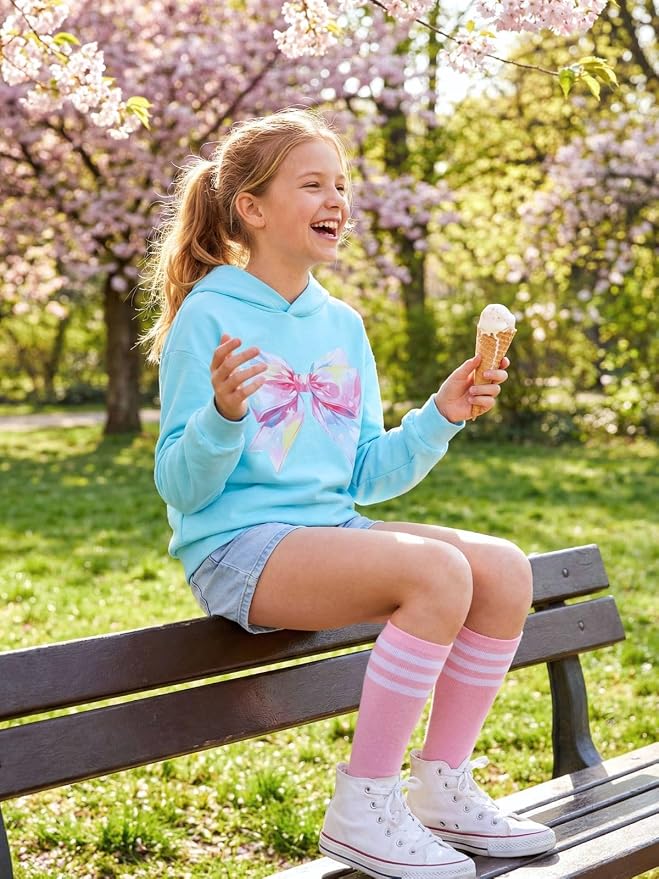 WELAKEN Sweatshirts for Girls Toddler & Kids II Little Girl's Pullover Tops - Image 3