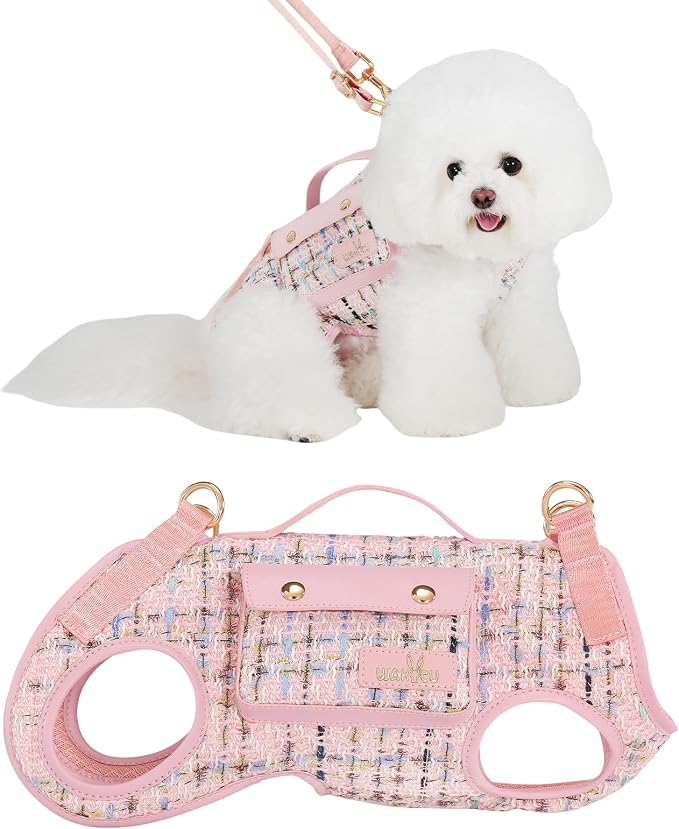 Dog Lift Harness Dog Carrier Dog VES Harness Adjustable Dog Leash by Petshome