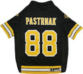 Pets First NHLPA David Pastrnak Mesh Dog & Cat Jersey, Boston Bruins Pasta-88 by PETSFIRST