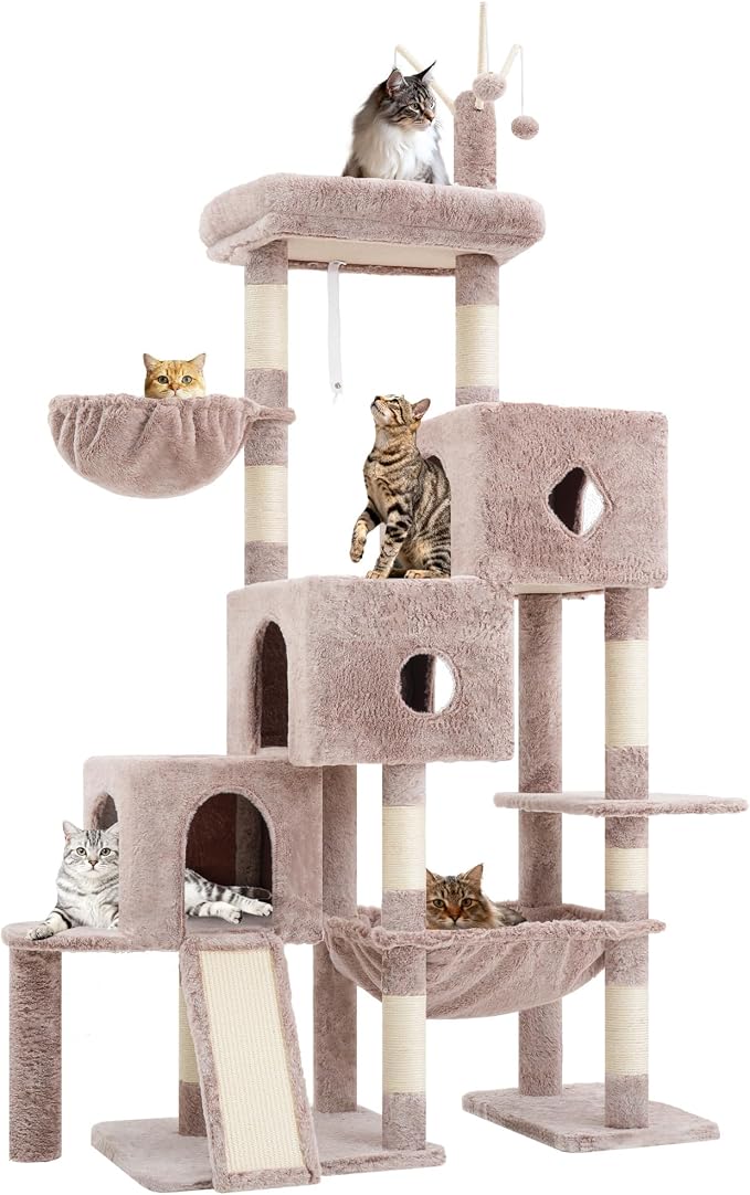 Hey-brother Cat Tree Tower, Scratching Posts - Image 9