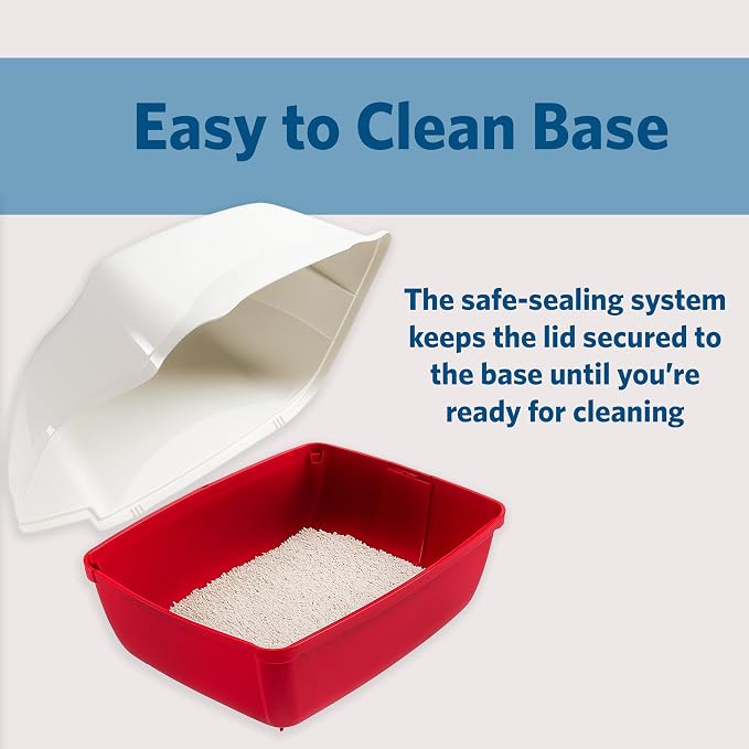 Ferplast Cosmic Outdoor Cat Litter Box – Waterproof Dog-Proof Cat Toilet - Image 4