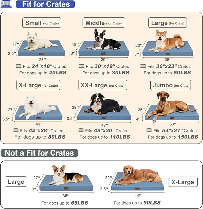 Outdoor Extra Large Dog Bed, Jumbo Waterproof Dog Bed - Image 3