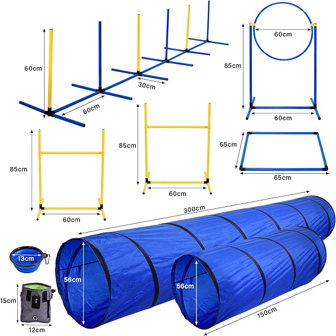 Dog Agility Training Equipment | Backyard Agility Course Set - Image 8