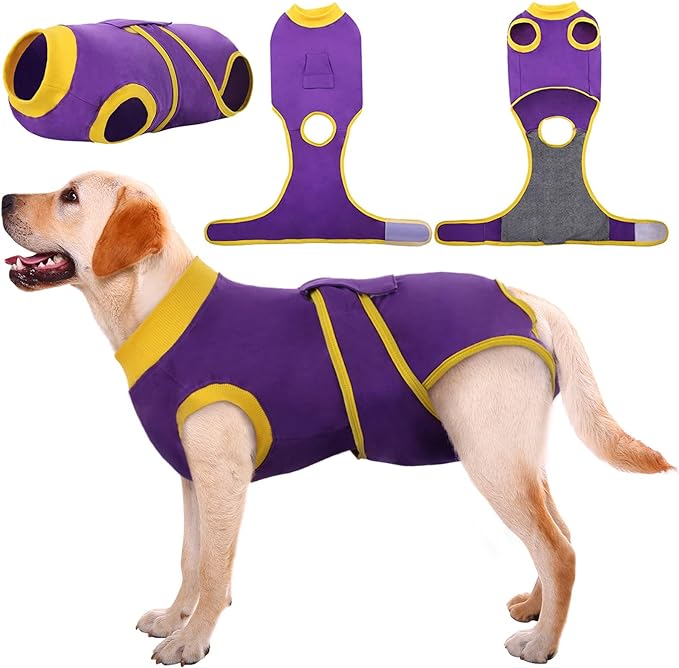 Kuoser Recovery Suit for Dogs Cats After Surgery, Professional Pet Recovery by Kuoser
