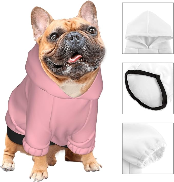 Dog Hoodie Design Your Own Personalized Pet Hoodies Small Pets Wear Shirt - Image 3