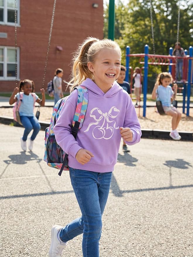 WELAKEN Sweatshirts for Girls Toddler & Kids II Little Girl's Pullover Tops - Image 3