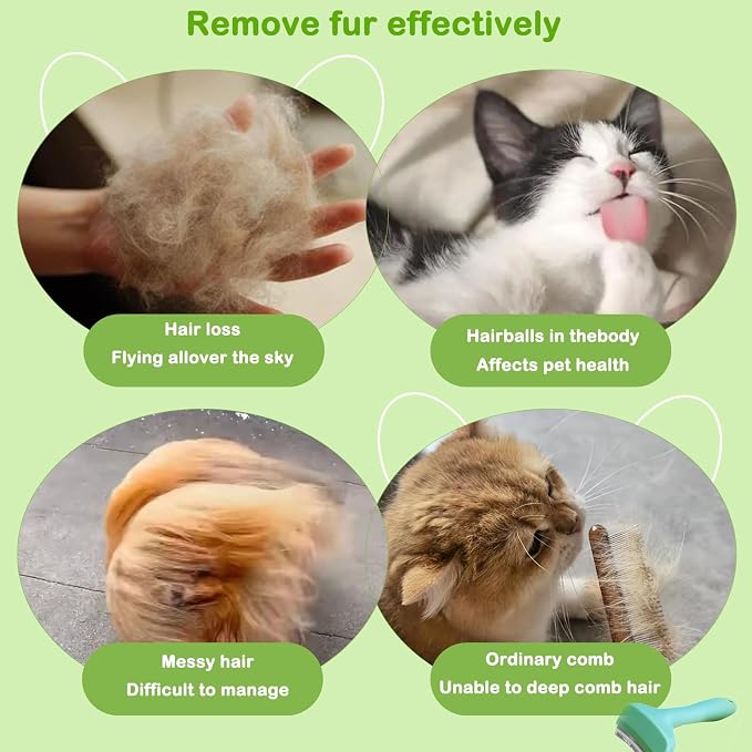 Large Dog Brush Pet Deshedding Tool - Image 6