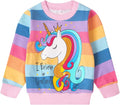 RETSUGO Toddler Baby Girls Sweatshirts Casual Pullover Crewneck Winter Long by RETSUGO
