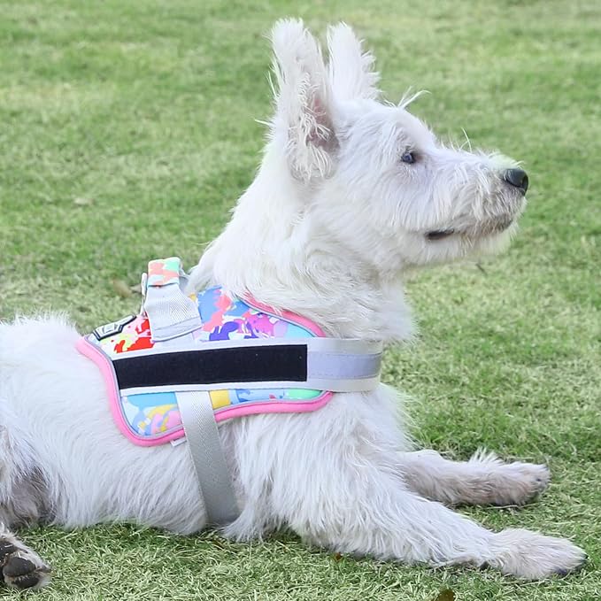 Bolux Dog Harness, No-Pull Reflective Dog Vest, Breathable Adjustable Pet - Image 5