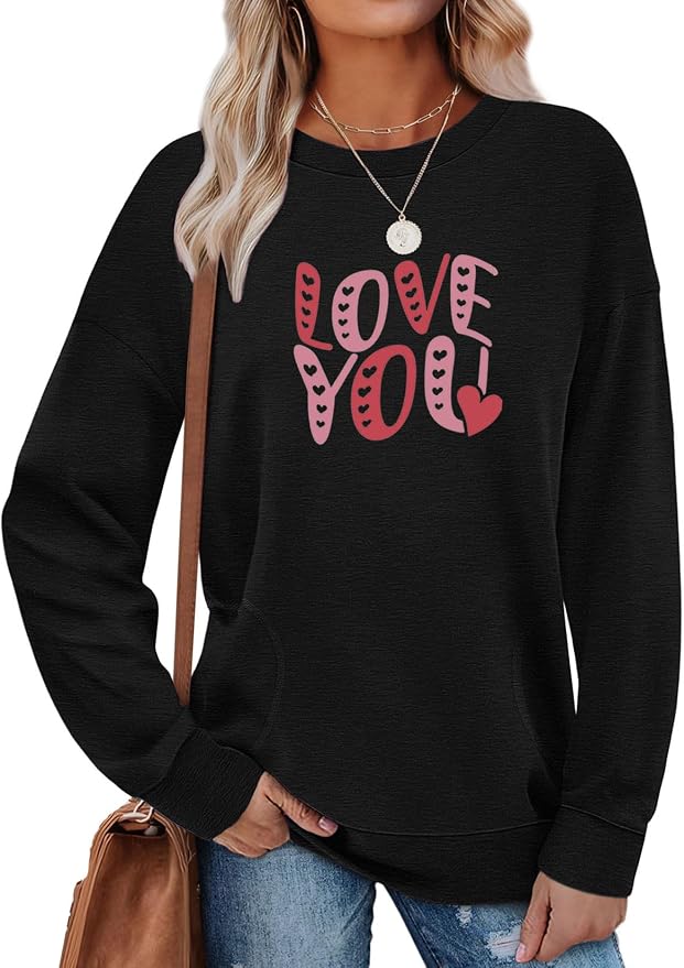 Akihoo Womens Casual Long Sleeve Tunic Tops Crew Neck Shirt Blouses by Akihoo