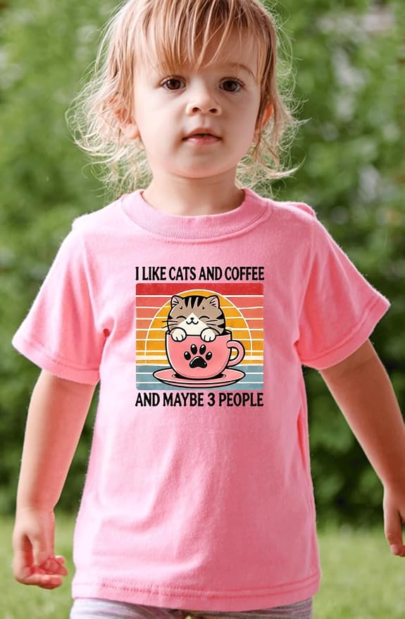 Kids Toddler Little Boys Girls T-Shirt Short Sleeve Funny Animals Graphic - Image 4