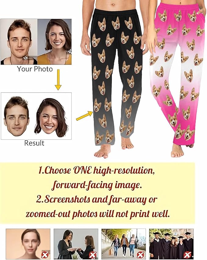 Custom Pajama Pants Customized Pajamas - Image 2