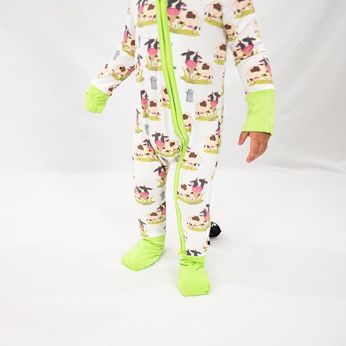 LollyBanks Baby Pajamas, Baby Romper 95% Bamboo Viscose and 5% Spandex - Image 8