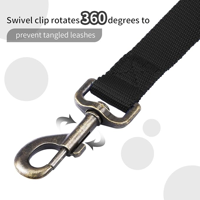 HIKISS Long Dog Leash Obedience Recall Training Agility Lead - 15ft 20ft 30ft - Image 4