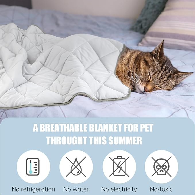 Leekalos Dog Cooling Mat, Pet Cooling Pads - Image 7