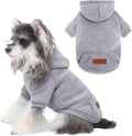 1 Pack Dog Hoodie Warm Hood Dog Sweater Cold Weather Small Dogs Sweatshirt by BAOBICUTE