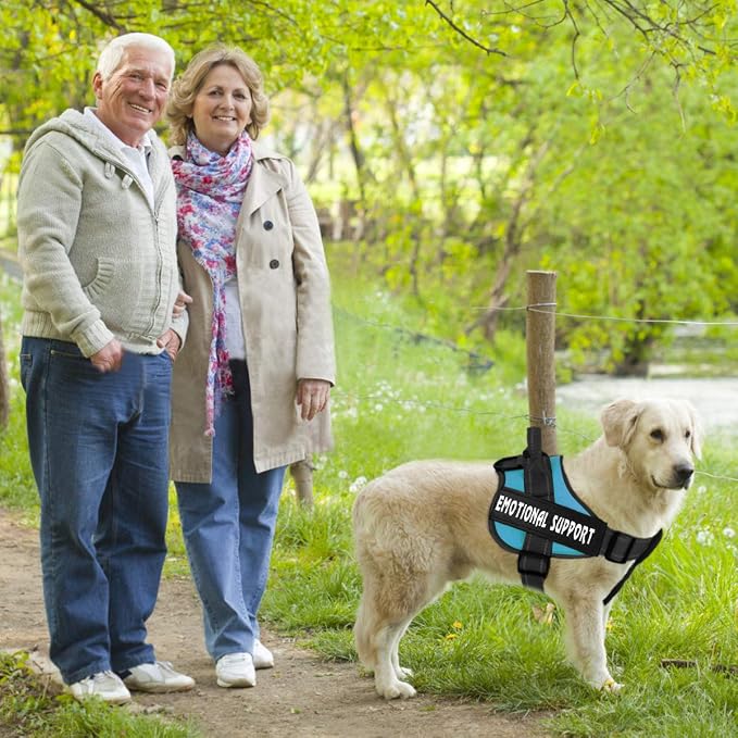 voopet Service Dog Harness, Emotional Support Pet Vest Harness, Reflective - Image 5