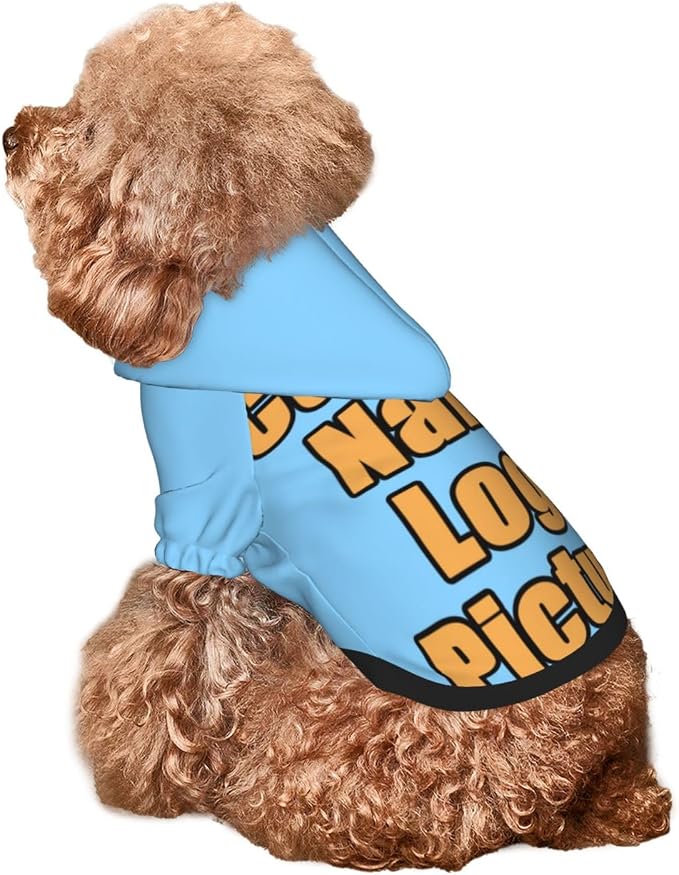 Customized Hoodie for Small Cats Add Your Design Photo Text Logo Custom Dog - Image 8