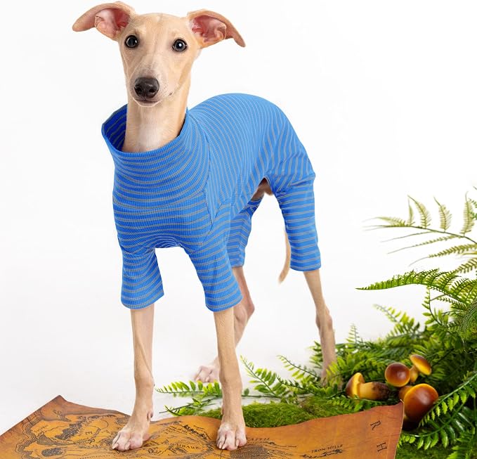 Dog Sweaters for Small Dogs Girls Boys, Striped Pet Sweaters for Fall Winter - Image 2