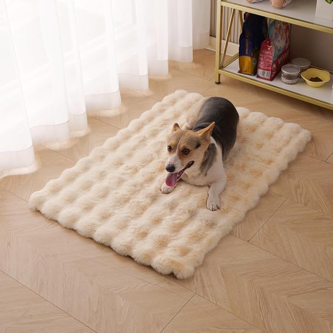 SHENGOCASE Pet Cushion Pad, Faux Fur Dog and Cat kneading Pillow, Cozy Bed - Image 8