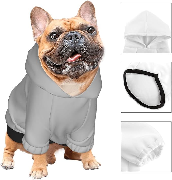 Dog Hoodie Design Your Own Personalized Pet Hoodies Small Pets Wear Shirt - Image 3