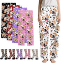 Custom Couple Pajama Pants Sock by FUNAO